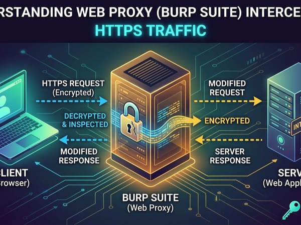 Image of: How Web Proxies (Burp Suite) Intercept HTTPS Traffic
